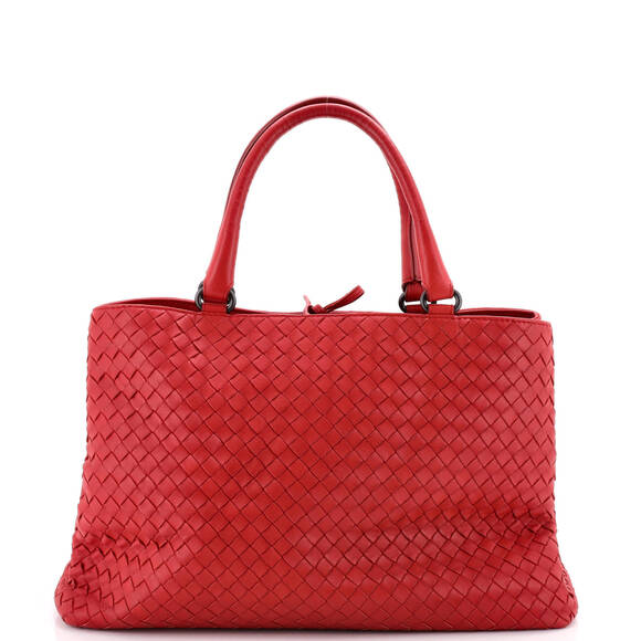 Bottega Veneta Handbags - Bottega Veneta Large Milano Tote Intrecciato Nappa